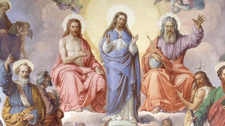 Švč. M. Marija Nekaltojo Prasidėjimo dogmos salėje Vatikano muziejuose