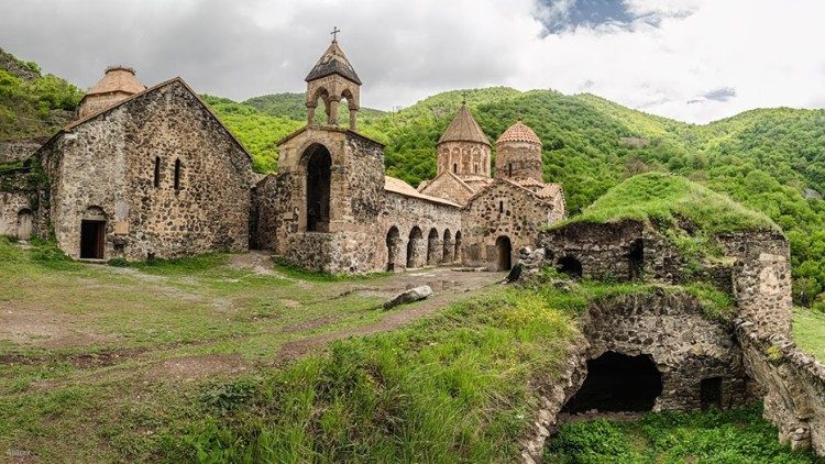 Malerisch: Das Kloster Dadivank aus dem 9. Jahrhundert