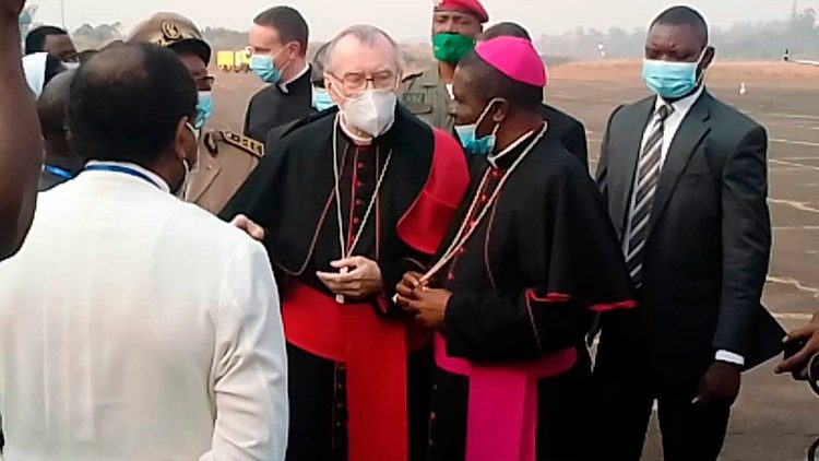 Ziara ya Kardinali Parolin Katibu wa Vatican katika Jimbo Kuu Bamenda nchini Cameroon