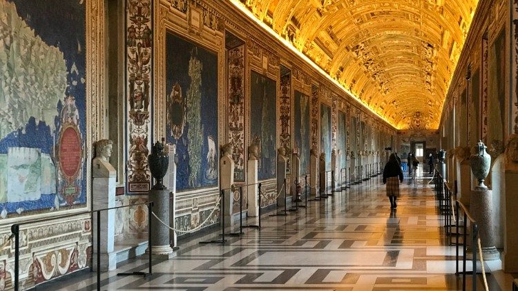 The Map Gallery at the Vatican Museums