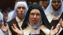 Religious sisters at prayer in Brazil