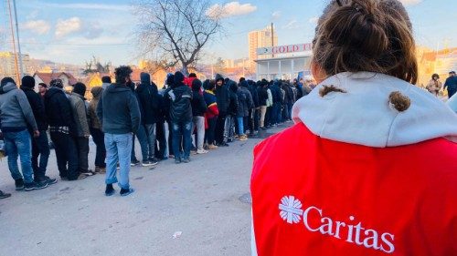 Atividade da Caritas da Bósnia e Herzegovina em prol dos migrantes