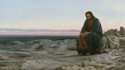 Jesus in der Wüste
