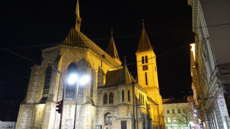 Die Kathedrale von Sarajevo