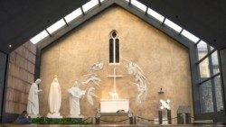 Knock Marian Shrine is an important pilgrimage site in Ireland