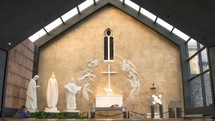 Knock Marian Shrine is an important pilgrimage site in Ireland