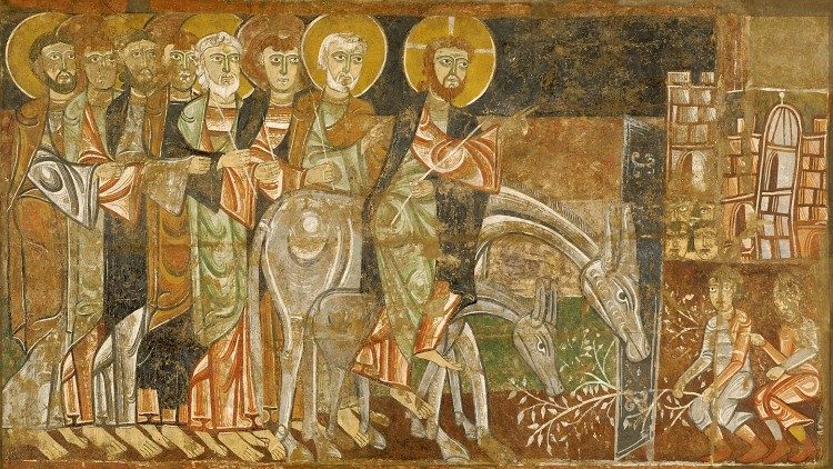 Vjezd do Jeruzaléma, XII. stol.