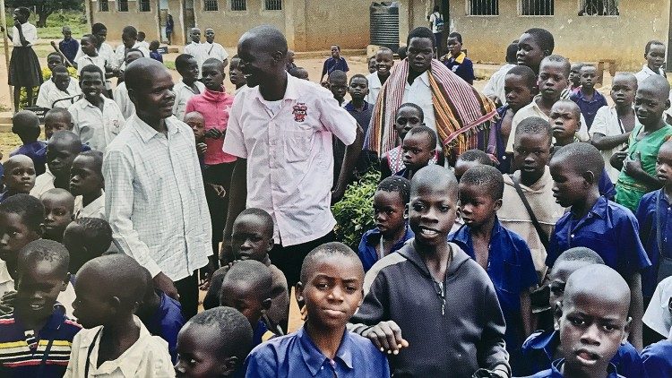 Catechists and students in Uganda
