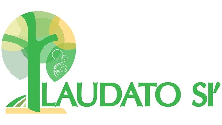 El logotipo de las iniciativas Laudato si' del Dicasterio para el Servicio del Desarrollo Humano Integral