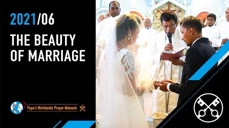 Papież w intencji na czerwiec wskazuje na piękno małżeństwa