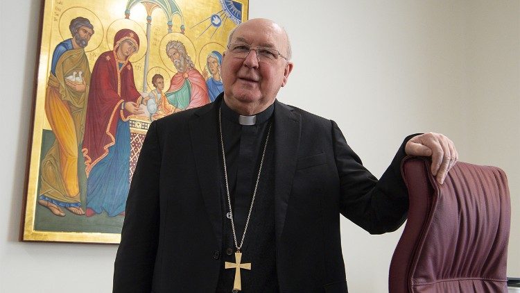 Cardinal Kevin Farrell, prefect of the Dicastery for the Laity, Family and Life 