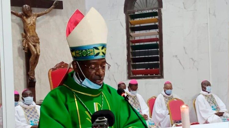 Monseigneur Ignace Bessi Dogbo,  Président de la Conférence des évêques catholiques de Côte d’Ivoire .