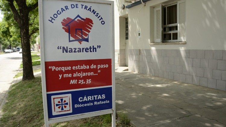 L'entrée du "Hogar Nazareth", à Mar del Plata, en Argentine.