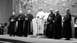 Inauguração da Sala Paulo VI em 30 de junho de 1971