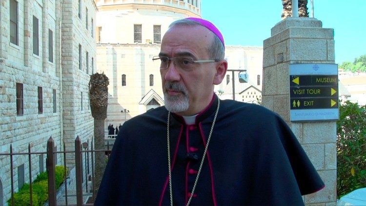 Archbishop Pierbattista Pizzaballa (file photo)