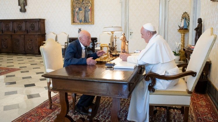 Audiencia en el Vaticano en junio de 2019.