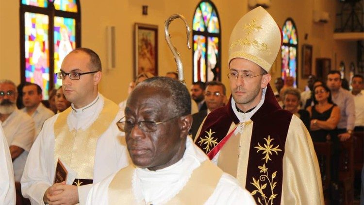 2021.07.02 Mons. Jean Abou Serhal, Superiore della Missione libanese del Sacro Cuore ad Abidjan