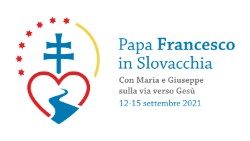 Logo du voyage apostolique en Slovaquie du 12 au 15 septembre 2021. 