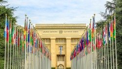 Il palazzo delle Nazioni Unite a Ginevra