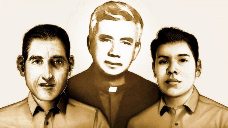 Cha Rutilio Grande và hai giáo dân cùng bị sát hại với ngài