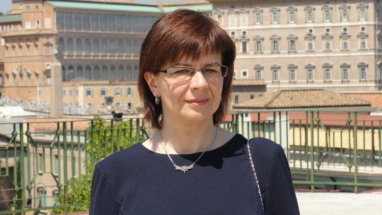 Ewa Kusz, Vicedirectora del Centro para la proteción de menores ante la Academia Ignatianum de Cracovia. 
