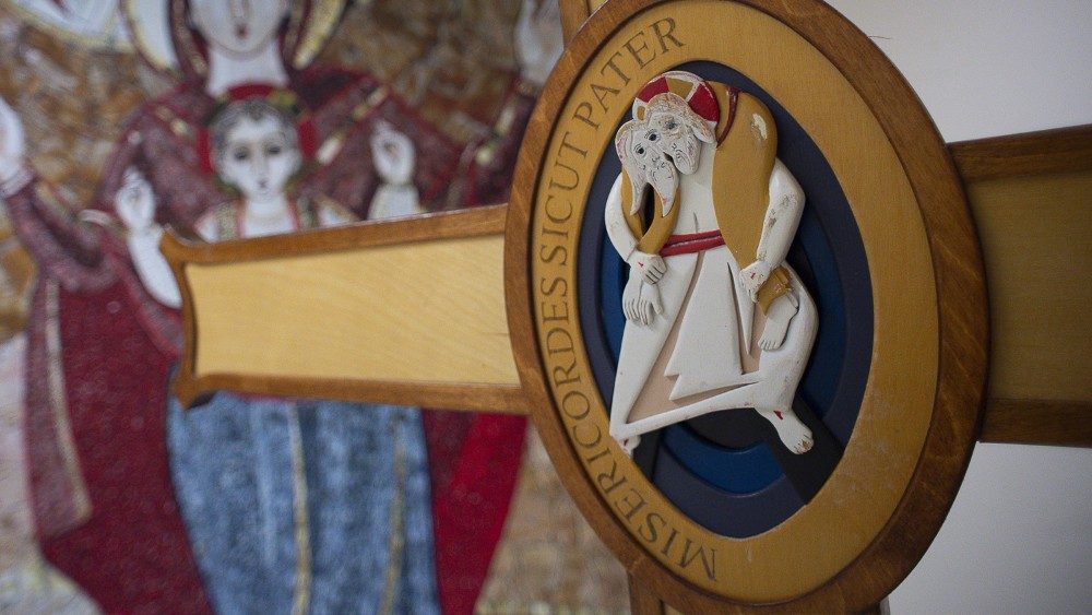 Pontifício Conselho para a Nova Evangelização, o logotipo do Jubileu da Misericórdia