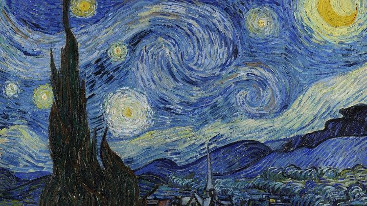 «Stjernenatt». Drevet av gudstrang gikk van Gogh ut om natten og malte stjerner
