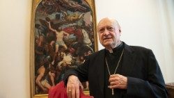 2021.10.04 Pontificio Consiglio della Cultura - il cardinale Gianfranco Ravasi