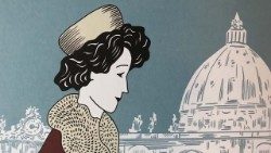 Un ritratto di Armida Barelli nella graphic novel dedicata alla sua vita. Sarà beatificata il 30 aprile 2022