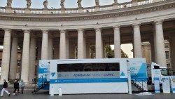 Mobile clinic in St. Peter's Square