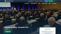 The USCCB holds its Fall Plenary from 15 to 18 November 2021