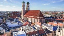 The cathedral of the Archdiocese of Munich and Freising, Germany. 