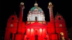 Red Week von Kirche in Not in Wien (2021)