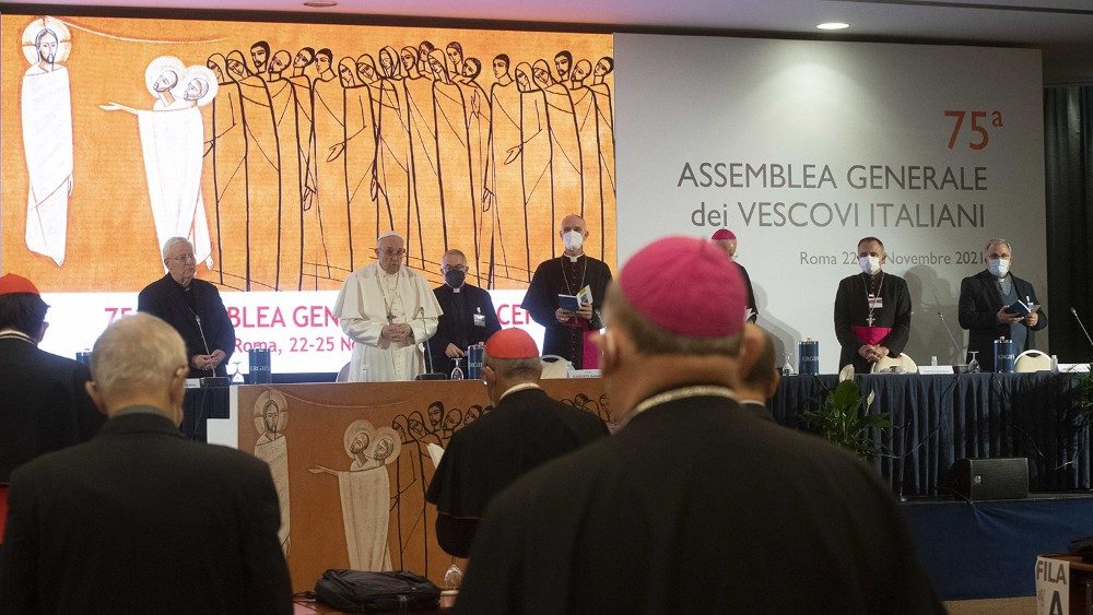 75. plenárne zasadnutie Konferencie biskupov Talianska, 22. nov. 2021