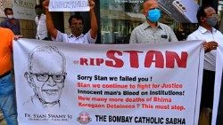 Gedenken an Pater Swamy Ende 2021 in Mumbai