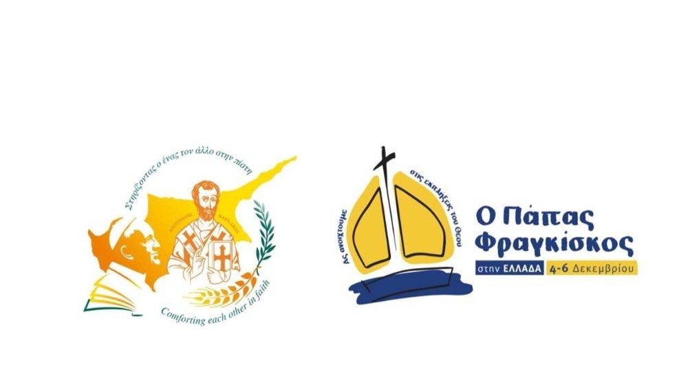 Oficiálne emblémy dvoch etáp 35. apoštolskej cesty pápeža Františka (2. - 6. novembra 2021)