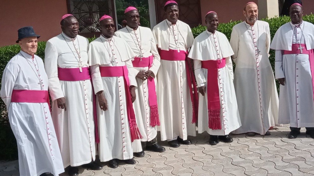 Les évêques du Tchad en 2021.