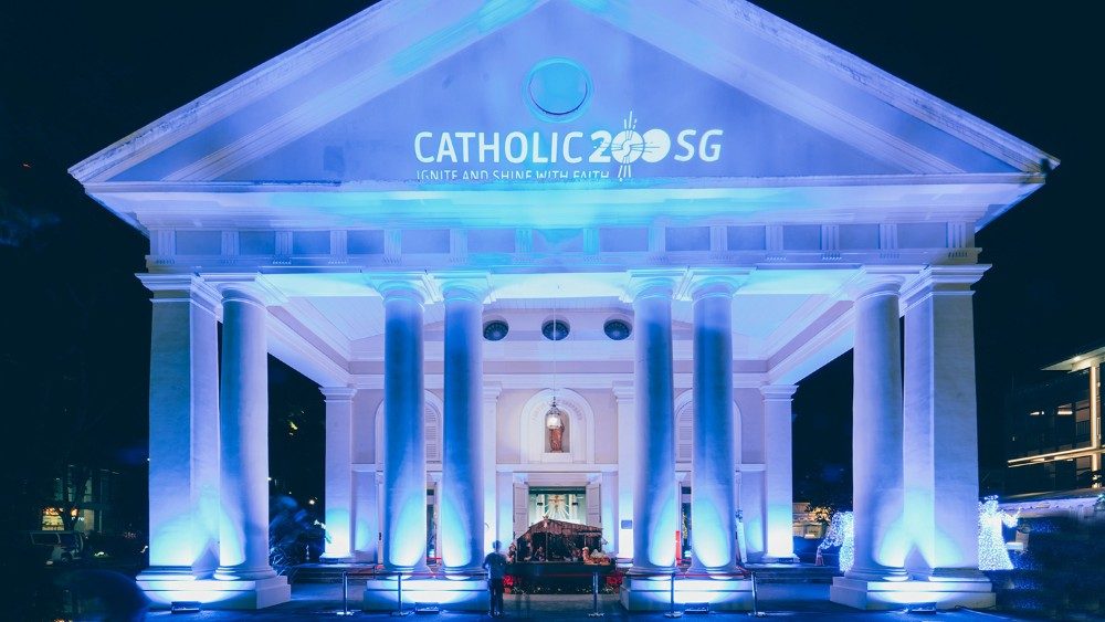 Oslavy jubilea Katolíckej cirkvi, záber Arcidiecézy Singapuru