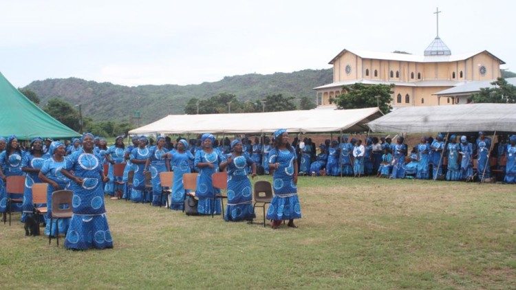 Catholic women at a liturgical celebration in Malawi.