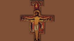 Kříž z kostelíka sv. Damiána v Assisi
