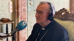 Le cardinal Pietro Parolin, interviewé pour la radio espagnole Cope, le 3 avril 2021