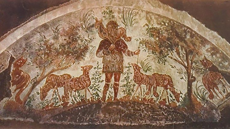 Coemeterium Maius katakombų (Roma) kripta, ankstyvasis krikščioniškasis menas