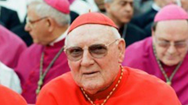 Cardinalul Edward Cassidy (1924-2021).