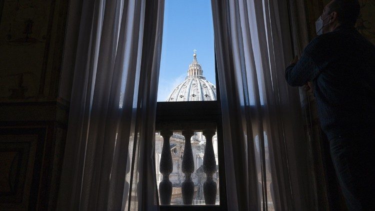 A view of St. Peter's Basilica