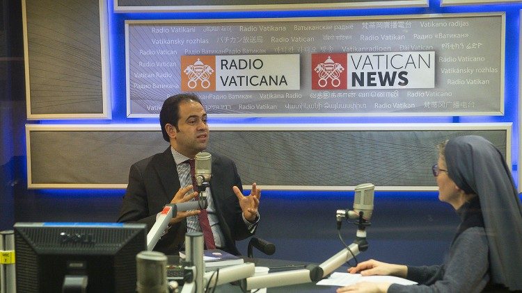 Суддя Мухаммед Махмуд Абдель Салам під час інтерв'ю для Vatican News