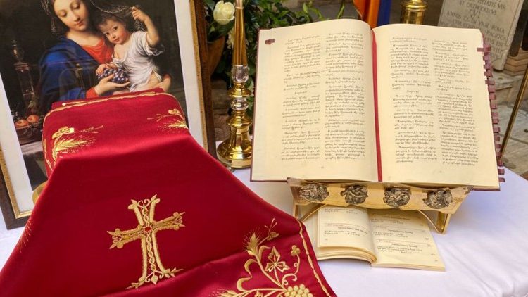 2021.04.24 Santa Messa in memoria della 106ma ricorrenza del genocidio del popolo armeno - Pontificio Collegio Armeno, Roma