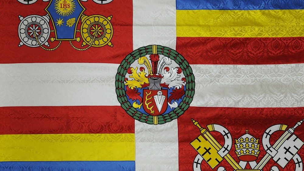 Guardia Suiza Pontificia, bandera del Cuerpo