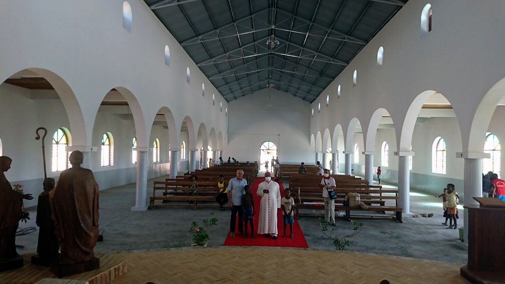 La co-cathédrale de Miandrivazo, diocèse de Morondava, Madagascar