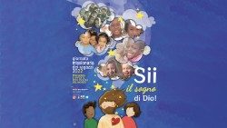 Il manifesto della Giornata dell'Infanzia Missionaria in Italia