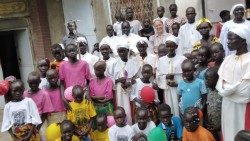 Sœur Elena Balatti dans le diocèse de Malakal (nord du pays) au Soudan du Sud, le 4 janvier 2022 (Vatican Média)